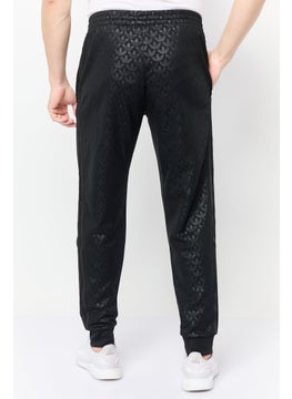 adidas Originals Men Sportswear Fit Brand Logo Outdoor Sweatpants, Black  - Image 4