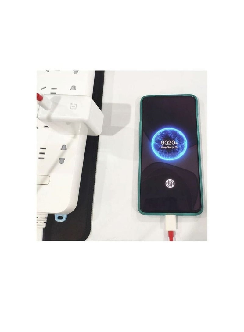 OnePlus One OnePlus Warp Charge Type-C to Type-C Original Cable 1m Red - Image 3