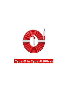 OnePlus One OnePlus Warp Charge Type-C to Type-C Original Cable 1m Red  - Image 4