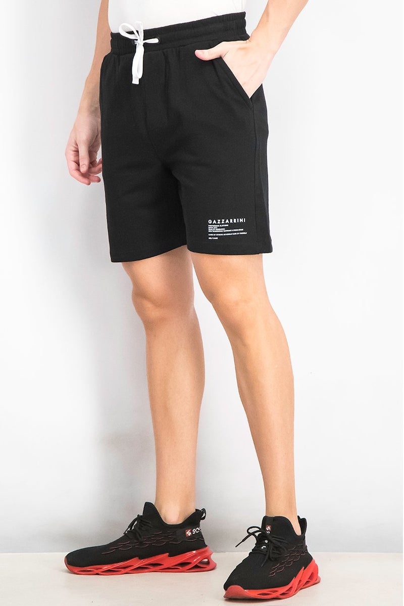 Gazzarrini Men Drawstring Bermuda Shorts, Black - Image 4