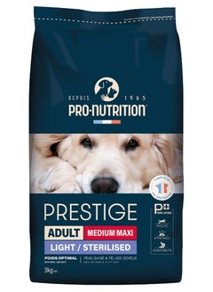 PRESTIGE Pro Nutrition Prestige Dog Adult Medium/Maxi Sterilised 3Kg 
