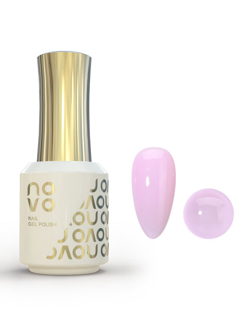 Novo 5-in-1 Gel Nail Polish, Multifunctional Gel Nail, UV & LED Cured Nail Builder and Strengthener Gel, Soak-Off Long-Lasting Nail Gel for DIY Manicure -15ml - Image 1