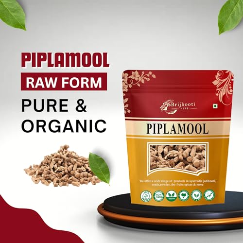 Brijbooti Pipla Mool (200 gm) | Piplamool Dampa | Piplamool | Peepla Mool | FSSAI, GMP, ISO Certified - Image 4