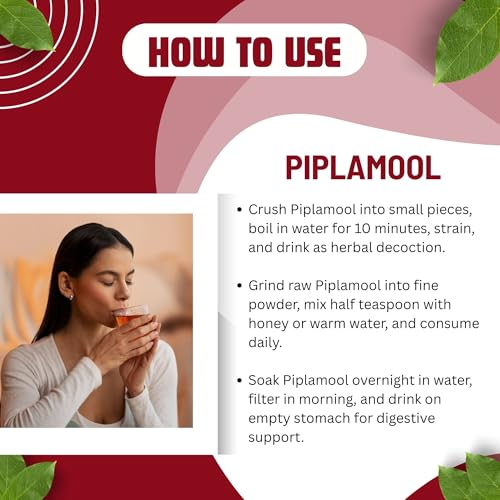 Brijbooti Pipla Mool (200 gm) | Piplamool Dampa | Piplamool | Peepla Mool | FSSAI, GMP, ISO Certified - Image 3