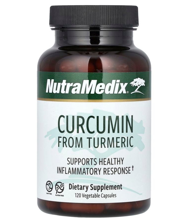 Curcumin From Turmeric 120 Vegetarian Capsules (250 mg per Capsule)