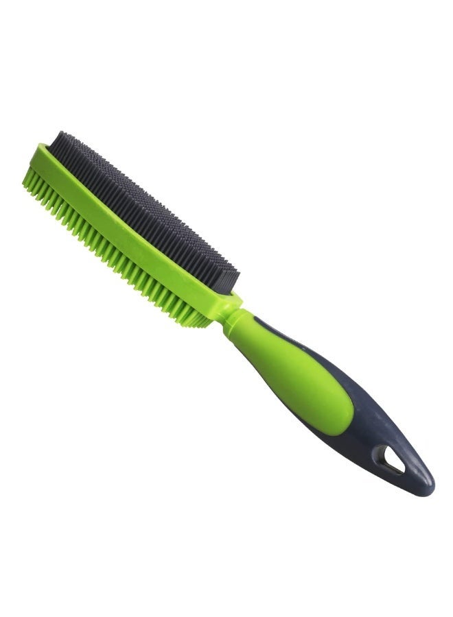 Rubber Hair Removal Brush for Couch Clothes   Hair Carpet, Also Used as Bath Brush with Massage Effect - Image 1