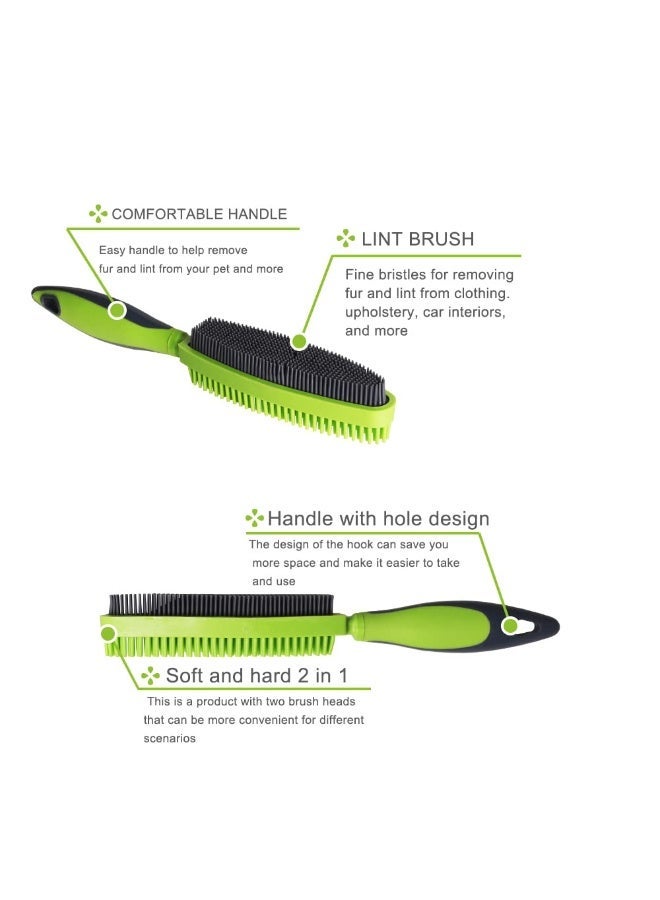 Rubber Hair Removal Brush for Couch Clothes   Hair Carpet, Also Used as Bath Brush with Massage Effect - Image 4