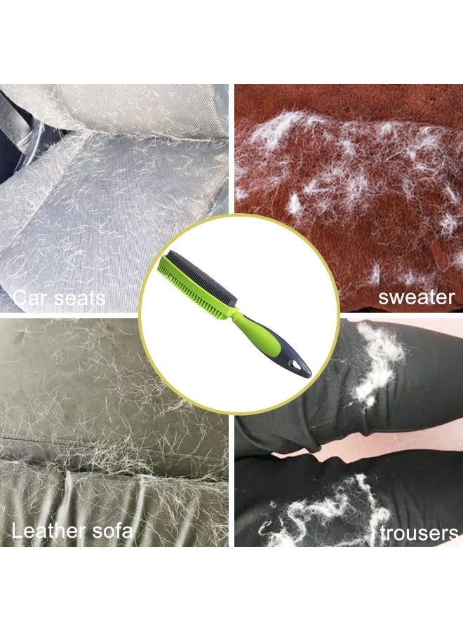 Rubber Hair Removal Brush for Couch Clothes   Hair Carpet, Also Used as Bath Brush with Massage Effect - Image 3