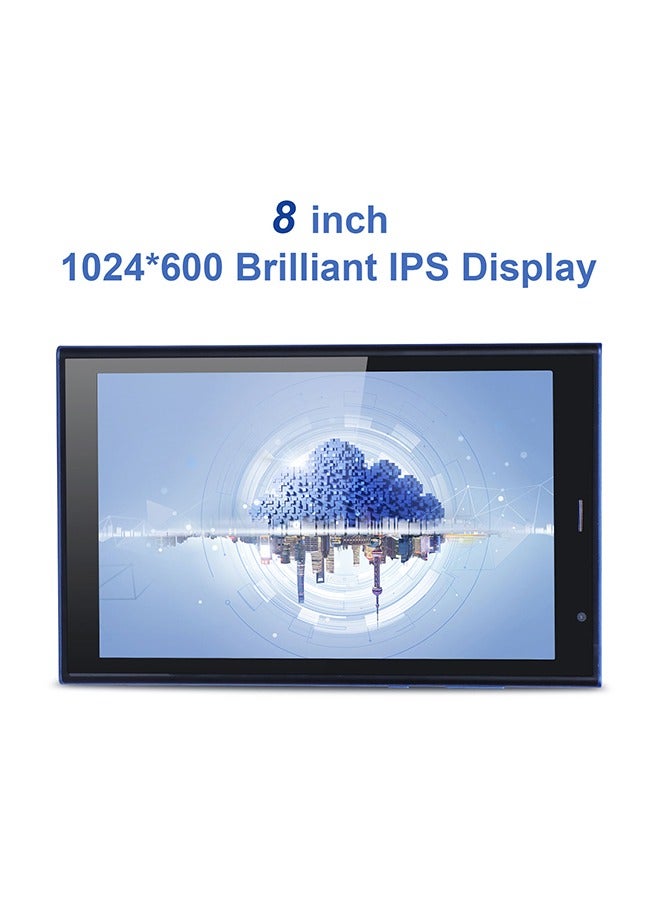 C idea 8 Inch Tablet, Google Android 9.0 Dual Cameras 256GB Storage Long Battery Life For Adults Teenagers CM822 Blue - Image 2