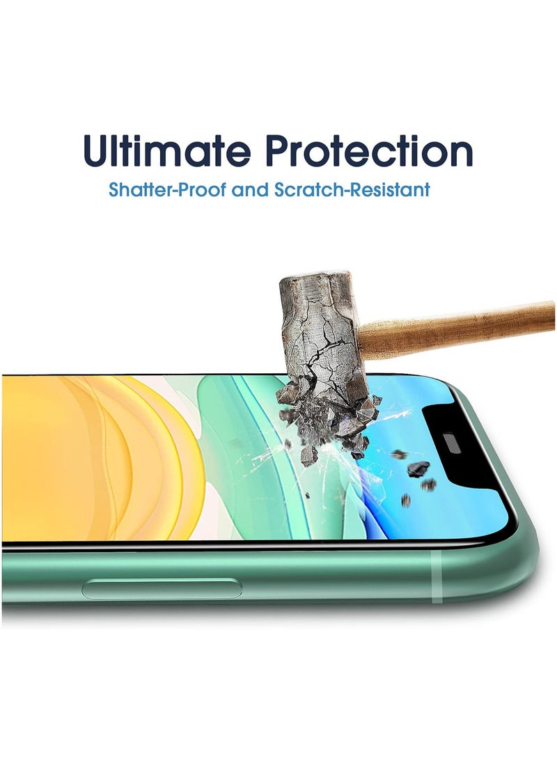 Amfilm amFilm 2 Pack OneTouch Glass Screen Protector for iPhone 11, iPhone XR (6.1") with Easy Installation Kit  - Image 5