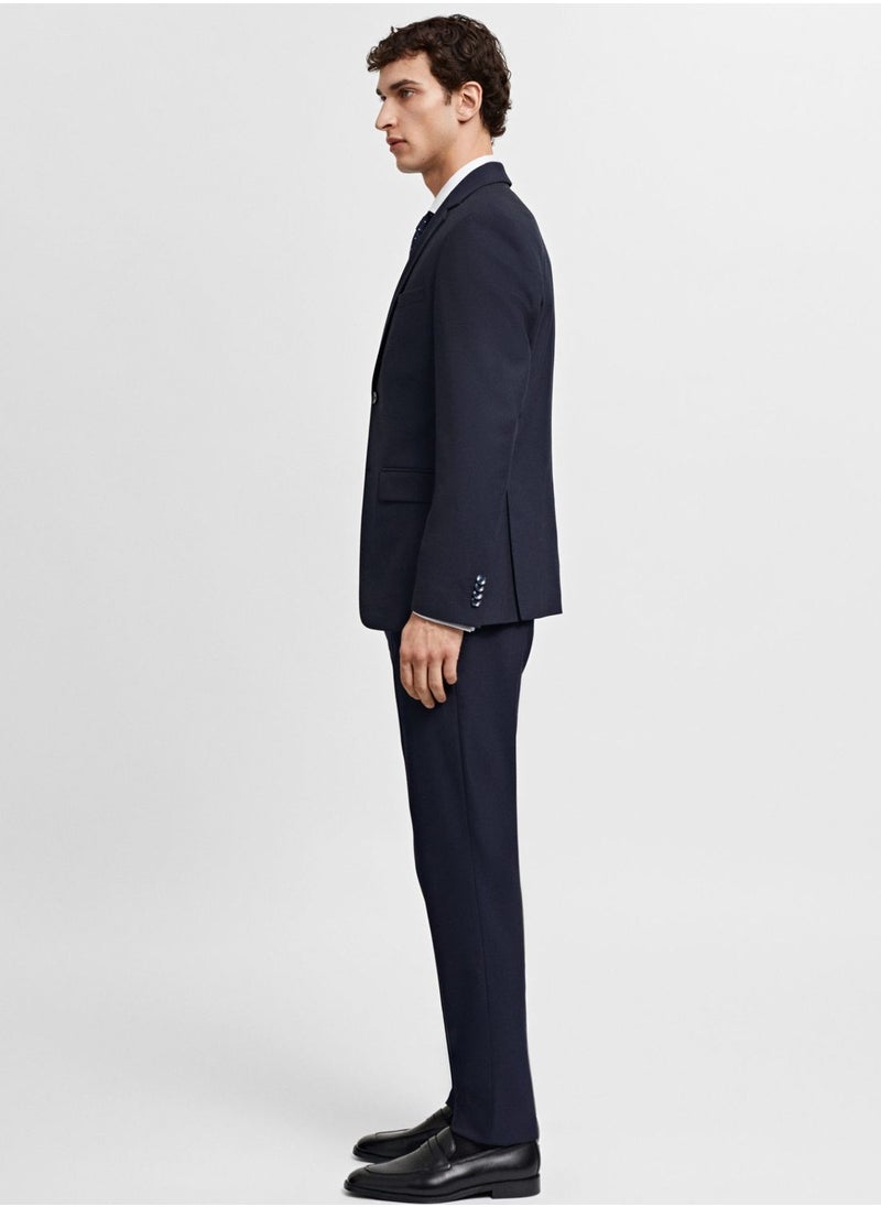 Mango Man - Brasilla Slim Fit Blazer - Image 1