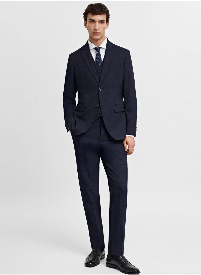 Mango Man - Brasilla Slim Fit Blazer - Image 1
