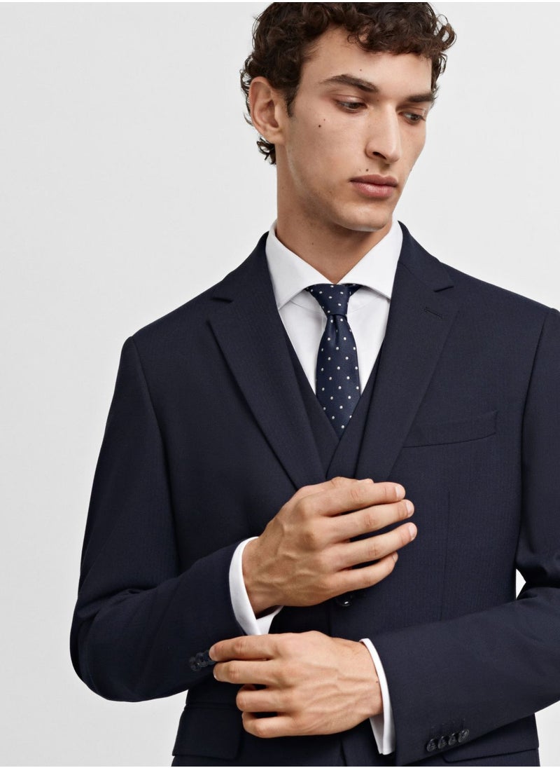 Mango Man - Brasilla Slim Fit Blazer - Image 1