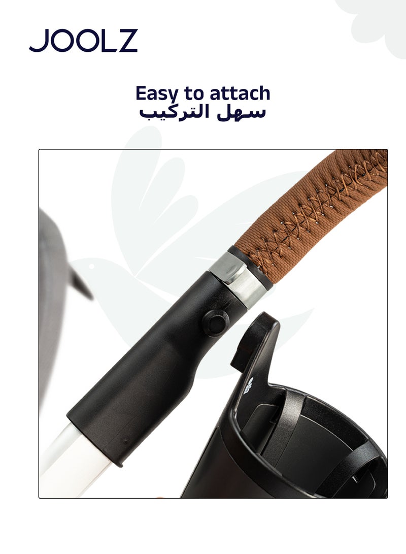 جولز حامل أكواب عالمي لعربات الأطفال | متوافق مع جولز إير⁺ هاب² داي⁵ إير² هاب⁺ جيو٣ | تصميم تثبيت سهل | يناسب الزجاجات والأكواب | مقاوم للانسكاب | خفيف الوزن ومتين | ١٢ × ١٠ × ١٠ سم - Image 4