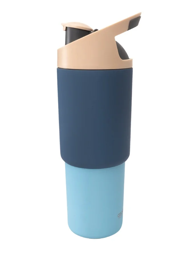 Asobu Cosmic Pop-Up Straw Bottle 945ml – Stainless Steel Insulated Water Bottle with Secure Grip Handle, Leak-Proof Straw Lid, Travel Bottle for Cold Drinks