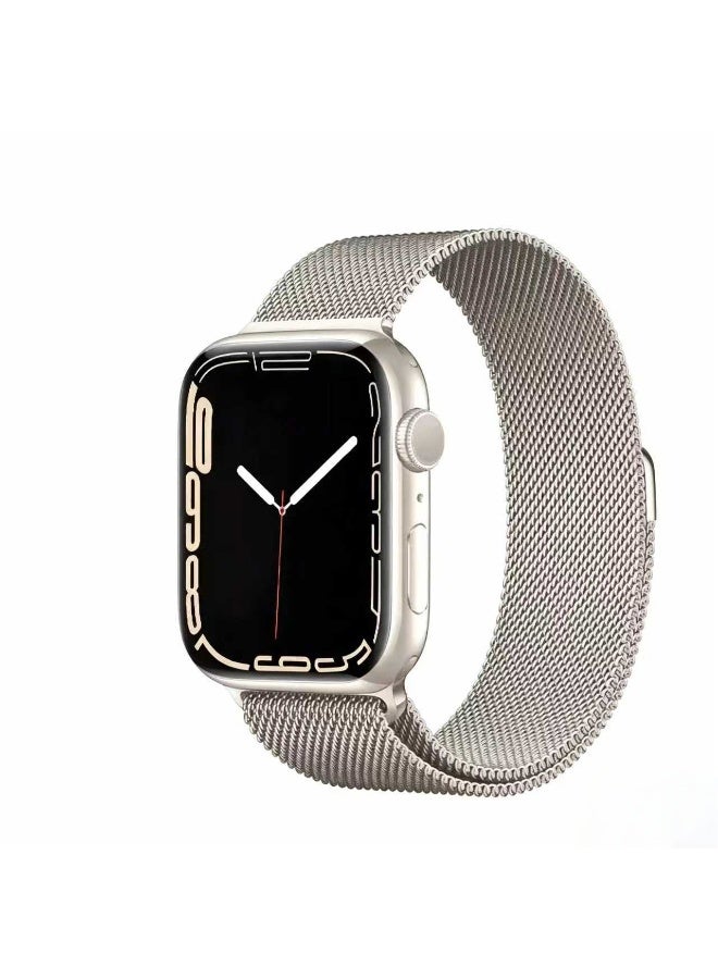 أبل ووتش حزام 45 ملم 44 ملم 42 ملم ، ميرانس استبدال حزام ، سلسلة iwatch 9 / 8 / 7 / SE / 6 / 5 / 4 / 3 / 2 / 1 - Image 1