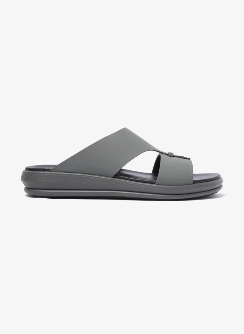 Comfort Plus COMFORT PLUS STYLISH AND BUCKLE CLOSURE MEN SANDAL GREY