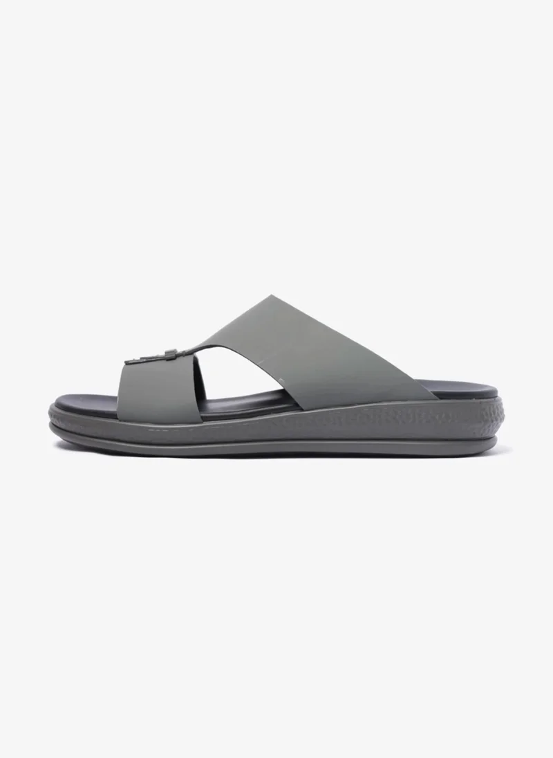Comfort Plus COMFORT PLUS STYLISH AND BUCKLE CLOSURE MEN SANDAL GREY