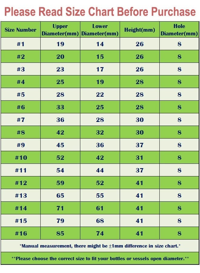 2 قطعة أغطية سيليكون للتخمير بتصميم مثقوب وفتحة للاستخدام في صمام مانع الهواء، مناسبة لتخمير المنزل وصنع النبيذ، وتستخدم كبديل لأغطية الزجاجات المطاطية. - Image 4