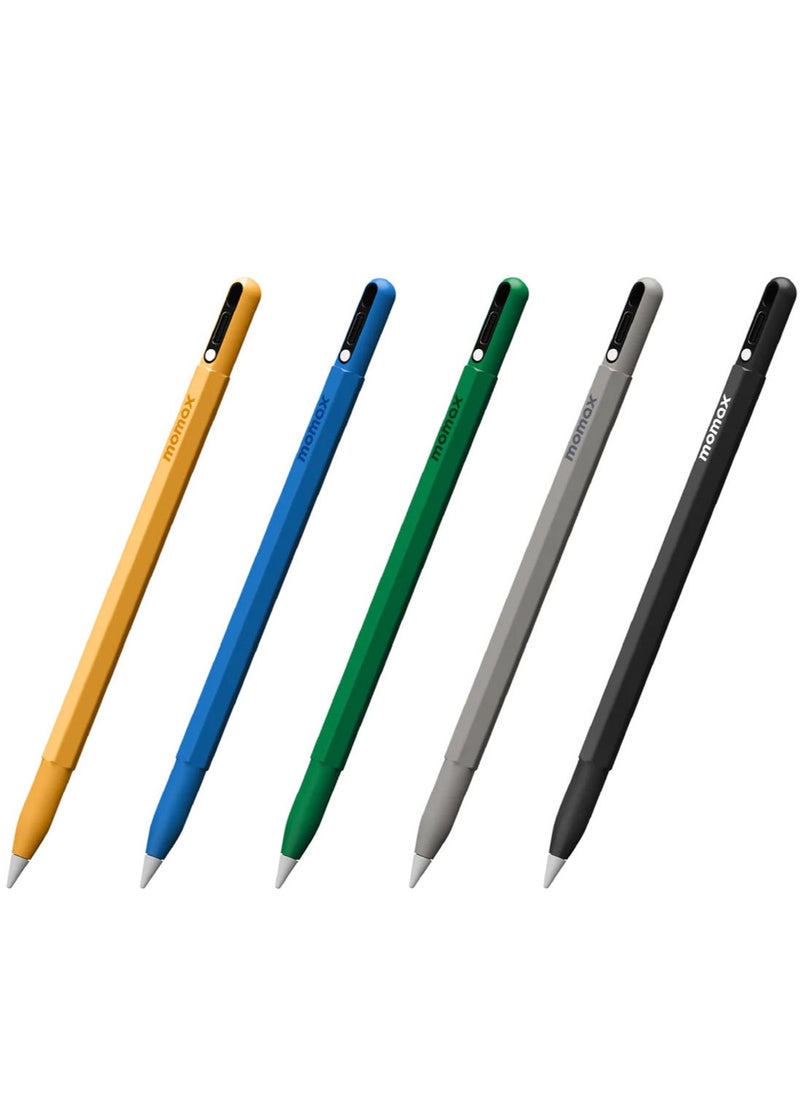 Momax - Momax MAG Link Pop Magnetic Active Stylus Pen easy charging via USB-C (wireless charging not compatible) - Blue - Image 1