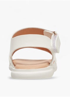 Flora Bella By Shoexpress Girls Butterfly Embellished Strap Sandals With Hook And Loop Closure Ramadan Collection  - Image 4
