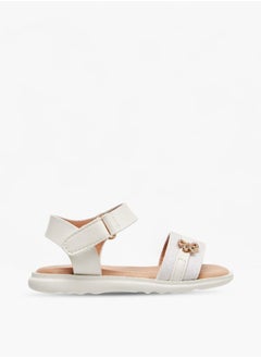 Flora Bella By Shoexpress Girls Butterfly Embellished Strap Sandals With Hook And Loop Closure Ramadan Collection  - Image 3