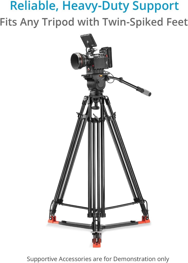 PROAIM Heavy-Duty Ground Spreader V1 for Twin Spiked Feet Camera Tripods. 13.8 to 22.8" Adjustable Radius. Payload up to 90kg/209lb(P-RBSP-V1) - Image 2