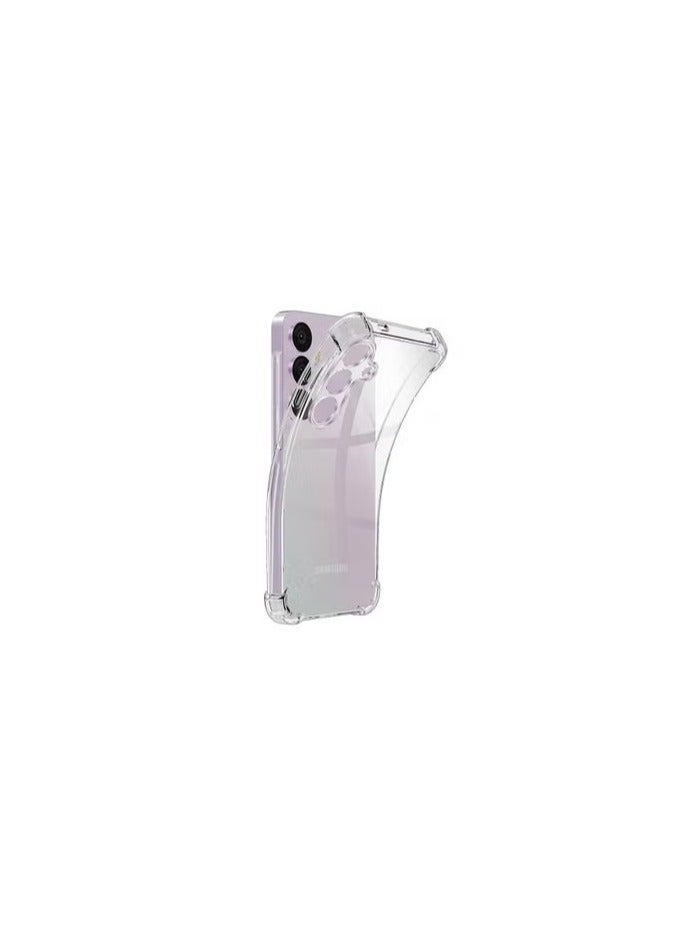Samsung Galaxy A55 5G Gorilla Case Shock-Absorption Flexible Clear TPU Rubber Protective Cell Phone Cover Slim Fit Transparent Protective Case Cover