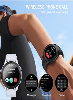 PEJE PEJE Smartwatch - Smart Watch For Men,1.52" HD Display,Prayer Alerts & Arabic Support,120+ Sports Modes,IP68 Waterproof, SpO2/HR/Sleep Tracking, Bluetooth Calls,watch Compatible Android iOS (Black)  - Image 5