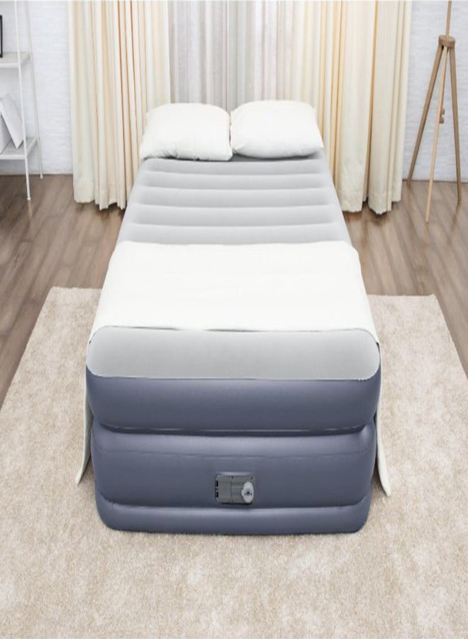 BESTWAY Tritech Quad Comfort Airbed Queen Built in AC Pump - Image 4