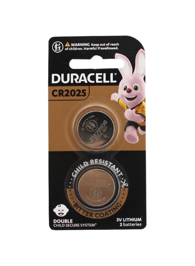 دوراسيل بطارية CR2025 (خلية زر - ليثيوم أيون) متعددة الأغراض 3 فولت - Image 1