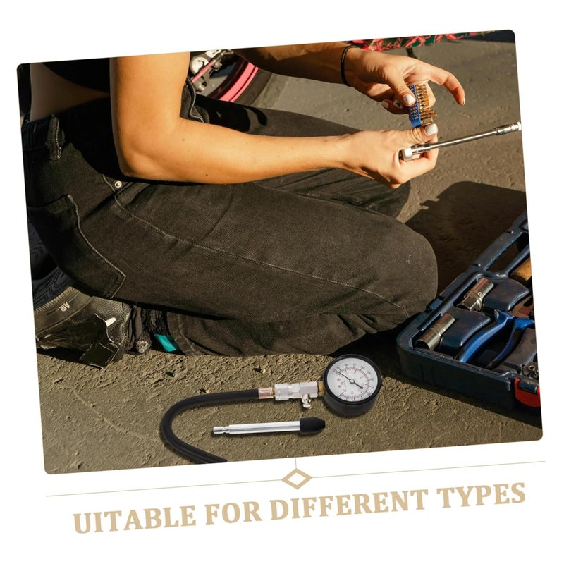 1 مجموعة اختبار ضغط محرك السيارات لصيانة السيارات - Image 4
