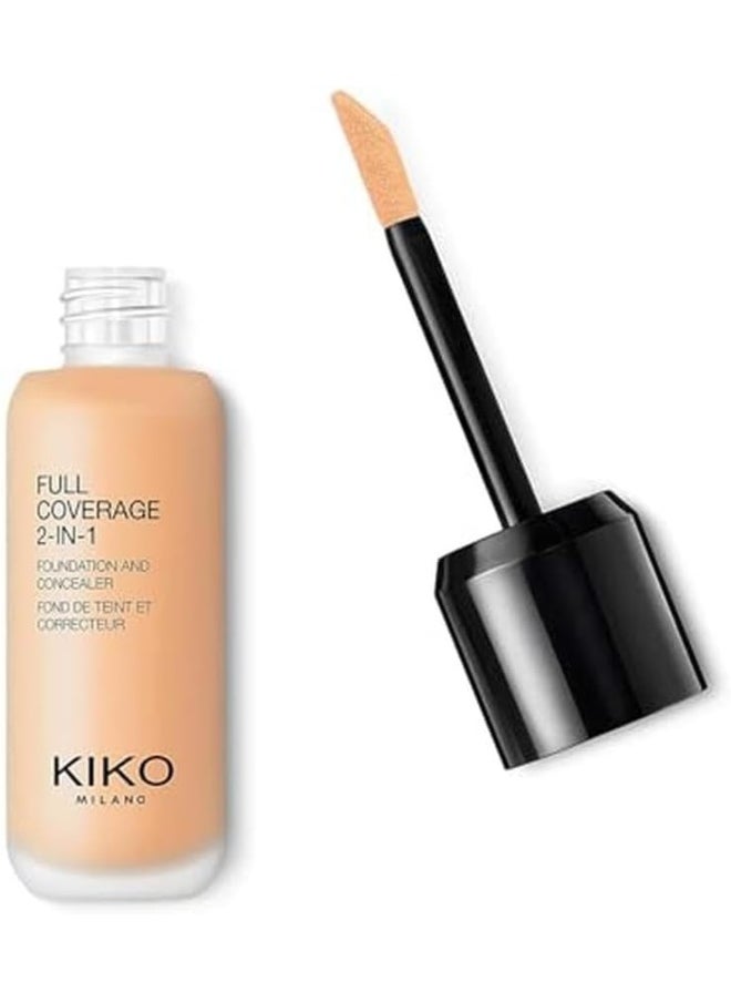 Full Coverage 2-In-1 Foundation And Concealer 80 Warm Beige