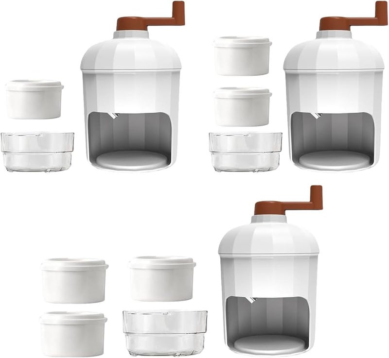 كسارة الجليد اليدوية متعددة الألوان المحمولة لصنع مخروط الثلج - Image 4