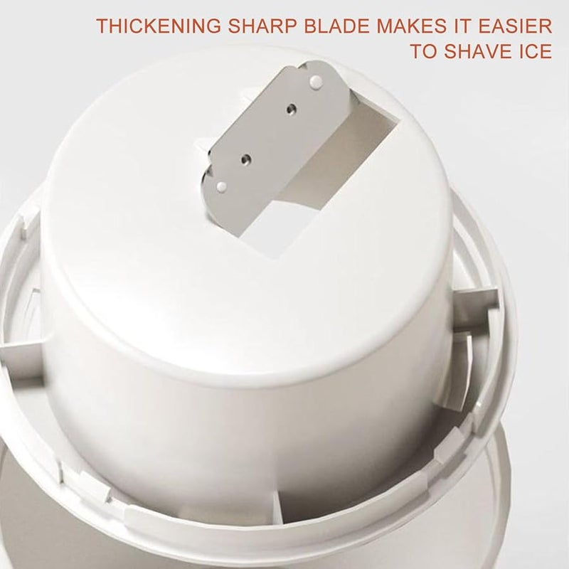 كسارة الجليد اليدوية متعددة الألوان المحمولة لصنع مخروط الثلج - Image 5