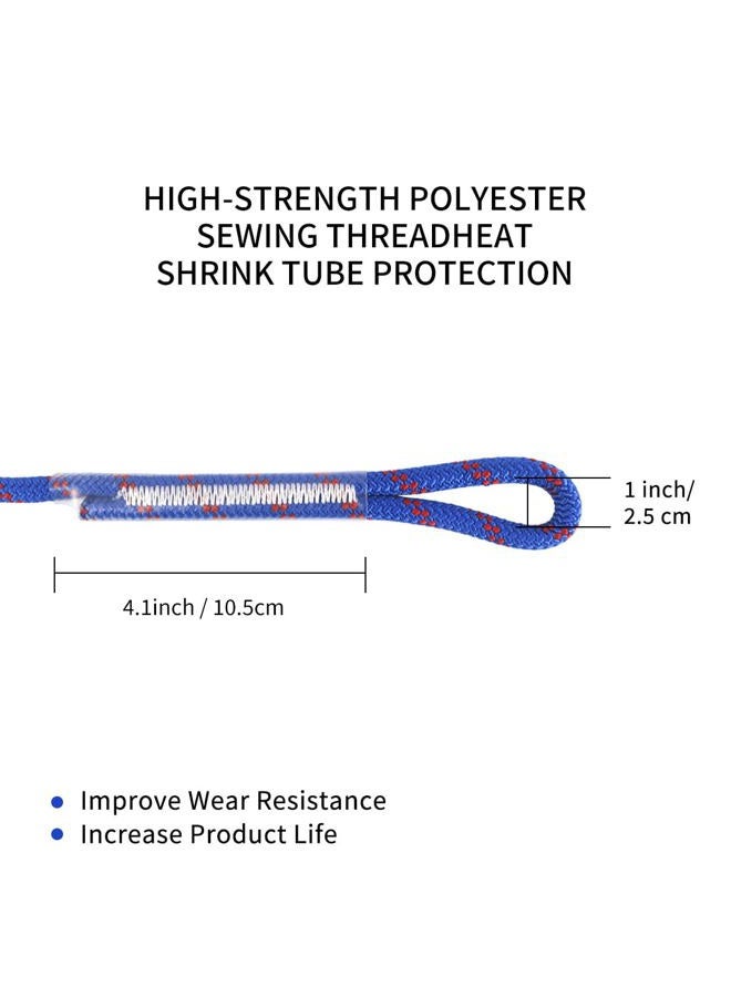 Newdoar 8mm (5/16") Prusik Cord Sewn Eye-to-Eye Pre-Sewn Climbing Utility Cord Multipurpose for Outdoor Climbing Arborist Mountaineering Rope 48''/120cm/1pcs - Image 5