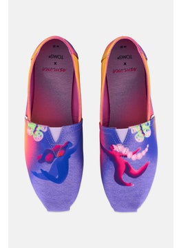 TOMS Women Slip On Shoes, Purple  - Image 2