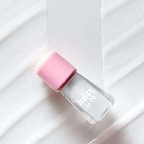 Gush Beauty Tinted Lip Oil – Hydrating Lip Tint with Skincare Benefits | Infused with Vitamin E & Jojoba Oil | Glossy, Non-Sticky | 5ml | Bare - Image 1
