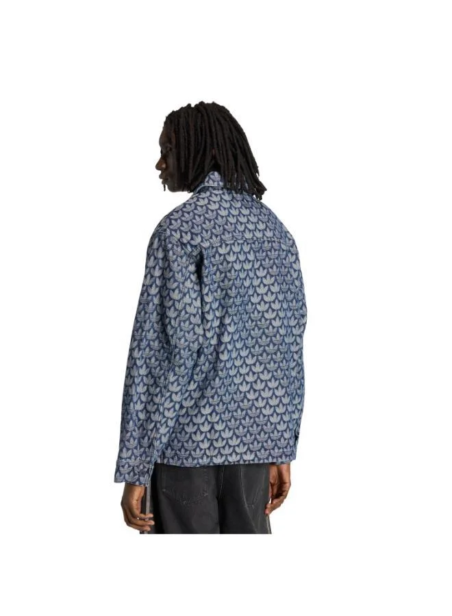 Adidas Originals  DENIM MONOGRAM SHIRT for Men | Best Price UAE