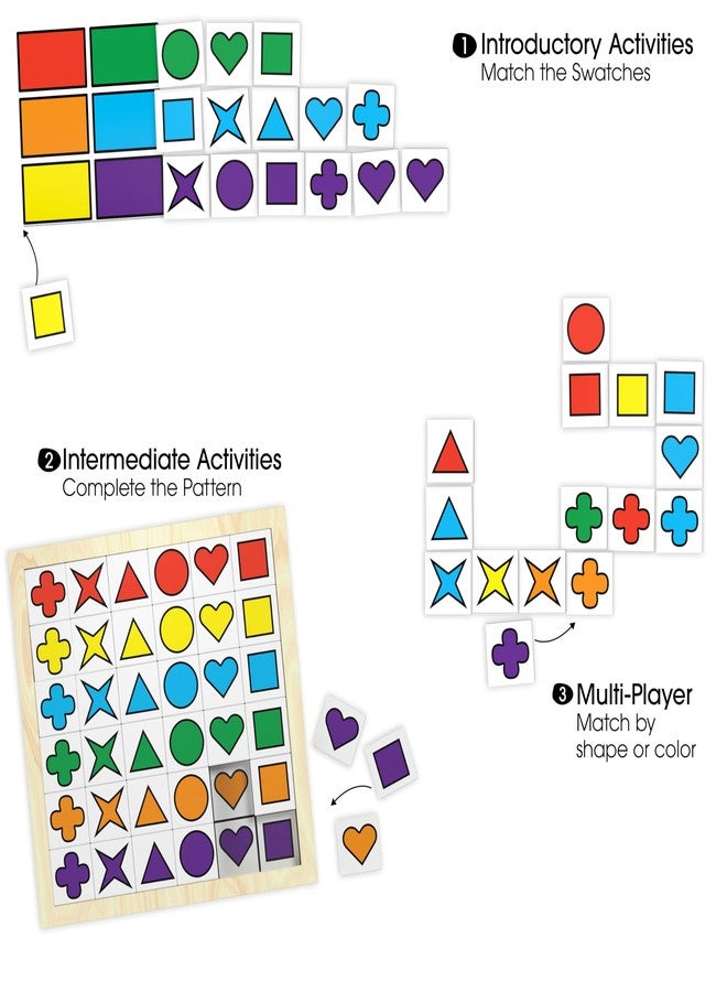 Keeping Busy Match Shapes Dementia Activities for Seniors | Alzheimer Products for Elderly Patients | Fun Memory Game Toy & Cognitive Brain Puzzle for Senior Citizens w/Memory Loss or Alzheimers - Image 3