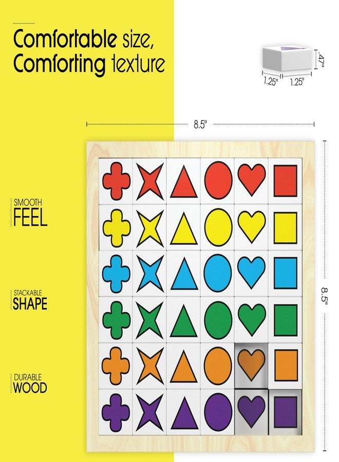Keeping Busy Match Shapes Dementia Activities for Seniors | Alzheimer Products for Elderly Patients | Fun Memory Game Toy & Cognitive Brain Puzzle for Senior Citizens w/Memory Loss or Alzheimers - Image 4