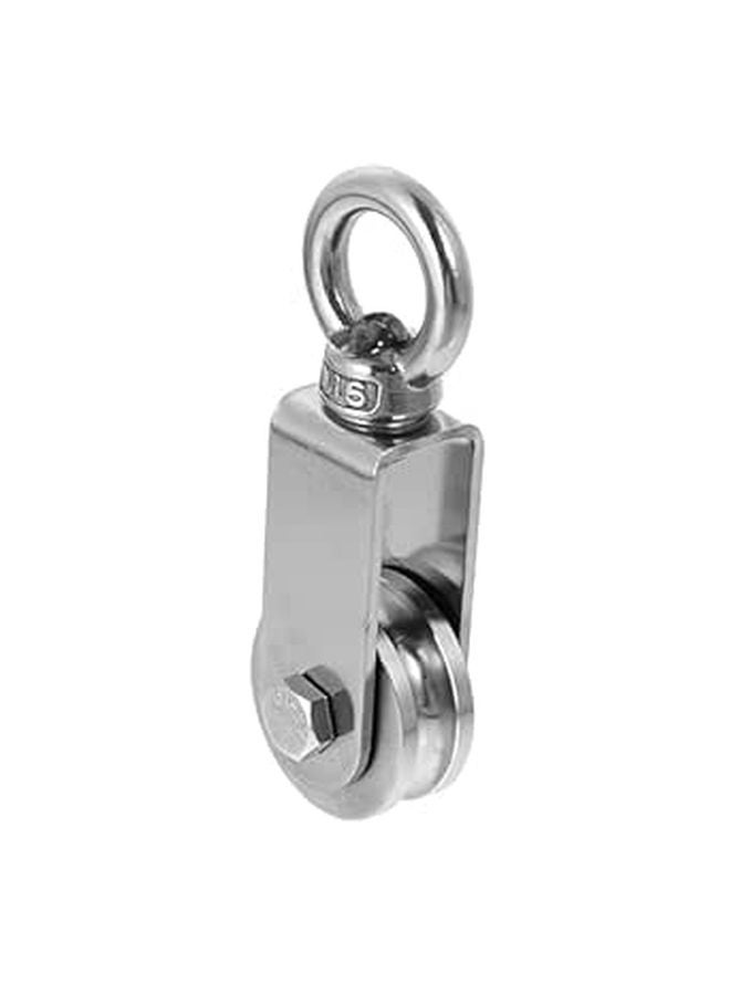Heavy Duty Steel Wire Rope Pulley Wear Resistant Gym Home Construction Track Wheel - Image 1