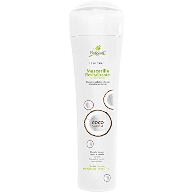 Naissant COCONUT TREATMENT MASK| SPECIALIZED IN DEEP REPAIRING AND HYDRATING DRY HAIR | MOISTURIZING, PROTECTOR FOR DRY, DAMAGED, COLOR TREATED & NATURAL HAIR | SALT & PARABEN FREE (10.1 FL OZ) - Image 1