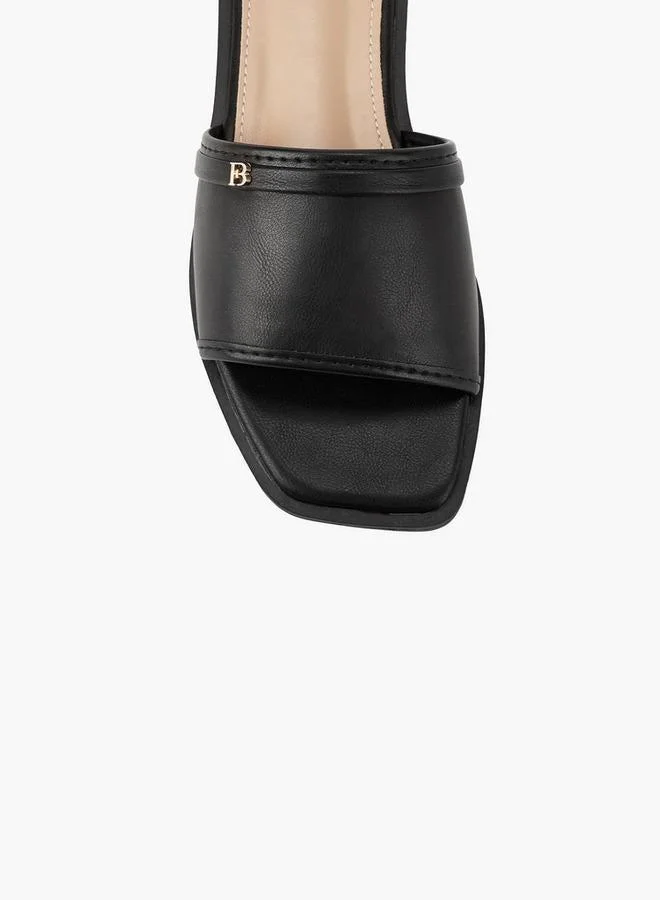 Flora Bella By Shoexpress Women Logo Accent Sandals