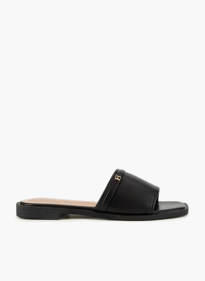 Women Logo Accent Sandals