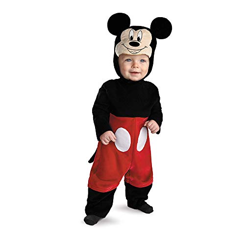 Disguise My First Disney Mickey Mouse Infant Costume BlackRedWhite 1218 Months - Image 1
