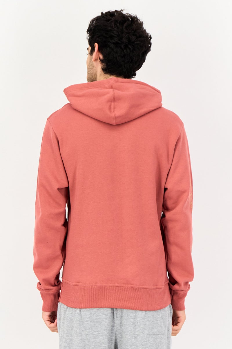 Champion Men Sportswear Fit Long Sleeves Outdoor Hoodie, Dusty Rose - Image 3