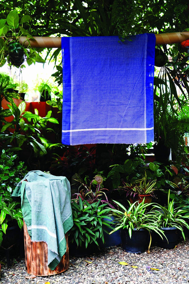 looms & weaves - 3 Premium Handwoven Colour Bath Towels – Ultra Soft, Light Weight and Highly Absorbent (50 inch x 28 inch) - Unisex - Image 2