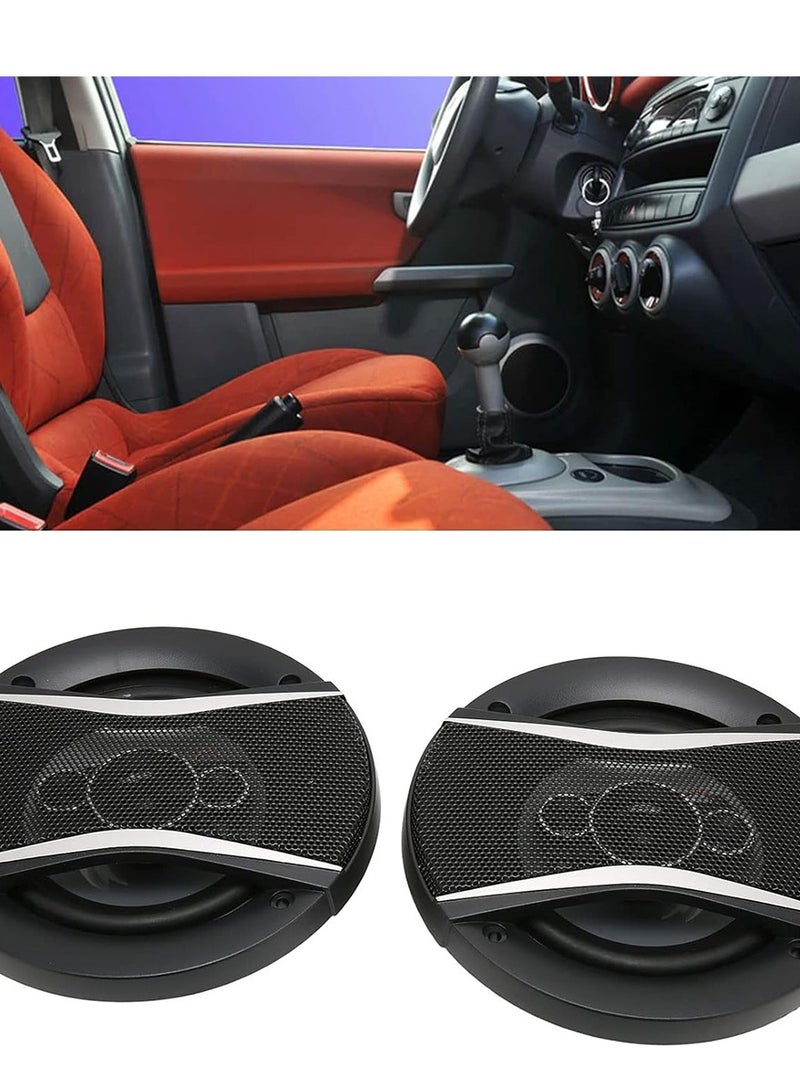 مجموعة من قطعتين من مكبرات صوت السيارة، 500 وات، مكبرات صوت محورية رباعية الاتجاهات، 6 بوصات، حساسية 92 ديسيبل، نطاق تردد 30 هرتز - 36 كيلو هرتز، مقاومة 4 أوم - Image 3