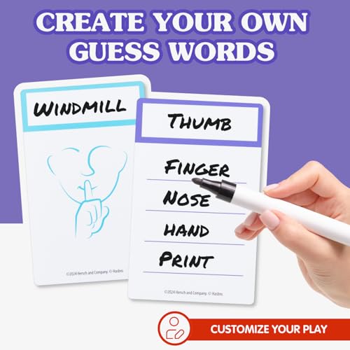 Joy for All Ageless Games Taboo Charades - Classic Word Guessing & Charades Game for Older Adults - Big Easy to Read Cards for Low Vision - 80 Customizable Word Guess Cards - Fun Family Card Game for Ages 13-103 - Image 5